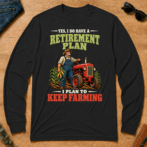 I Plan To Keep Farming - black - LST2D-Black