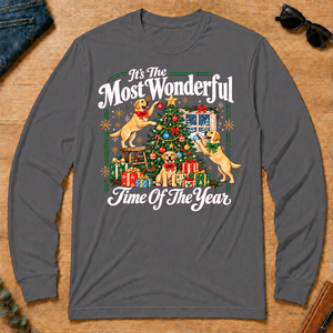 Wonderful Christmas Labrador Retriever - charcoal - LST2D-Charcoal