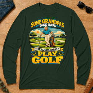 Real Grandpas Play Golf - forest-green - LST2D-ForestGreen