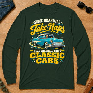 Grandpas Drive Classic Cars - forest-green - LST2D-ForestGreen