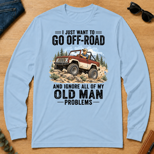 I Just Want To Go Off-road Art - light-blue - LST2D-LightBlue