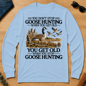 Don't Stop Goose Hunting - light-blue - LST2D-LightBlue