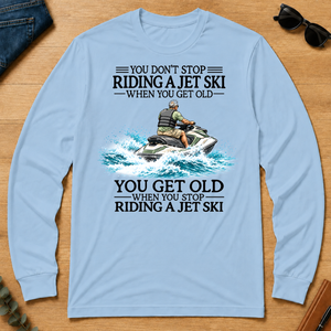 Don't Stop Riding Jet Ski - light-blue - LST2D-LightBlue