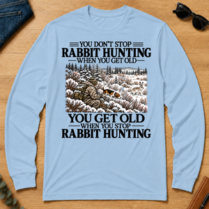 Don't Stop Rabbit Hunting Snow - light-blue - LST2D-LightBlue