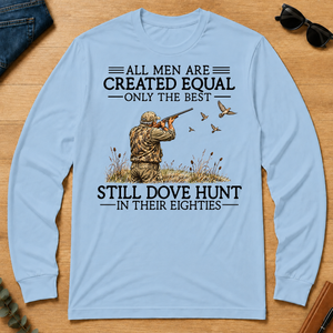 All Men Are Created Equal Dove Hunting 80s - light-blue - LST2D-LightBlue
