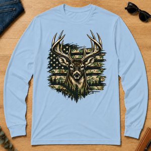 Deer America - light-blue - LST2D-LightBlue