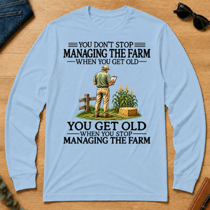 Don't Stop Farm Manager - light-blue - LST2D-LightBlue
