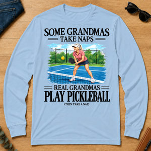 Real Grandmas Play Pickleball - light-blue - LST2D-LightBlue