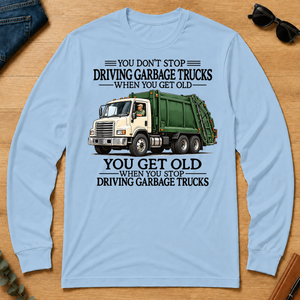 Don't Stop Driving Garbage Trucks - light-blue - LST2D-LightBlue