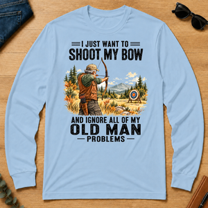 I Just Want To Shoot My Bow Art - light-blue - LST2D-LightBlue