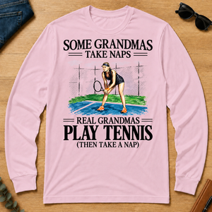 1 Real Grandmas Play Tennis - light-pink - LST2D-LightPink