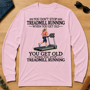 Don't Stop Treadmill Running Woman - light-pink - LST2D-LightPink
