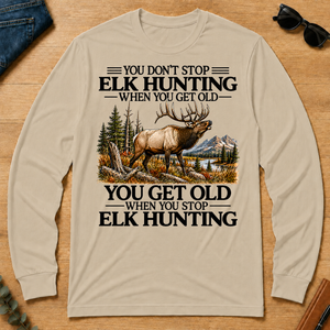 Don't Stop Elk Hunting - sand - LST2D-Sand