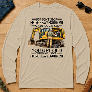 Don't Stop Fixing Heavy Equipment - sand - LST2D-Sand