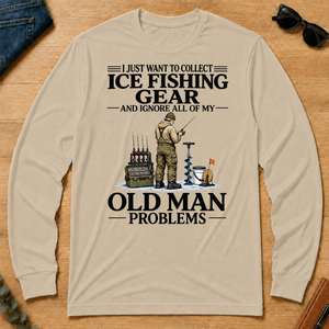 I Just Want To Collect Ice Fishing Gear - sand - LST2D-Sand