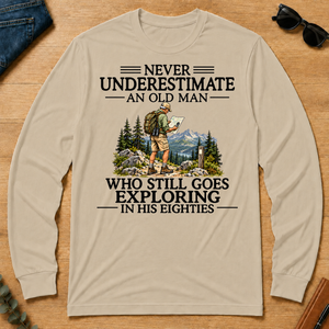 Never Underestimate An Old Man Exploring 80s - sand - LST2D-Sand
