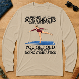 Don't Stop Doing Gymnastics Woman - sand - LST2D-Sand