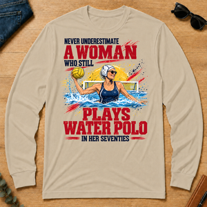 A Woman Still Plays Water Polo In Her 70s - sand - LST2D-Sand