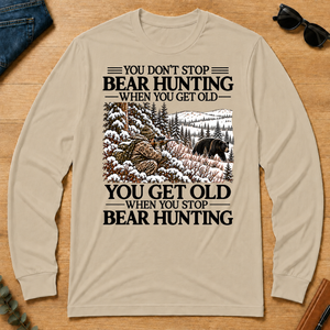Don't Stop Black Bear Hunting Snow - sand - LST2D-Sand