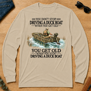 Don't Stop Driving Duck Boat - sand - LST2D-Sand