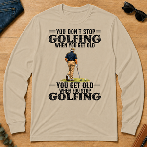Golfing - You Get Old When You Stop - sand - LST2D-Sand