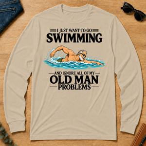 I Just Want To Go Swimming Vintage - sand - LST2D-Sand