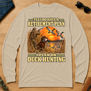 I Plan On Duck Hunting Vintage - sand - LST2D-Sand