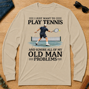 I Just Want To Play Tennis - sand - LST2D-Sand
