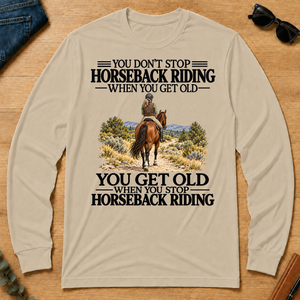 Don't Stop Horseback Riding - sand - LST2D-Sand