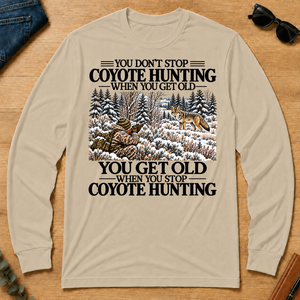 Don't Stop Coyote Hunting Snow - sand - LST2D-Sand