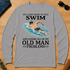 I Just Want To Swim - sport-grey - LST2D-SportGrey