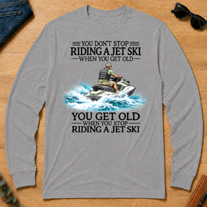 Don't Stop Riding Jet Ski - sport-grey - LST2D-SportGrey
