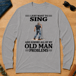I Just Want To Sing - sport-grey - LST2D-SportGrey