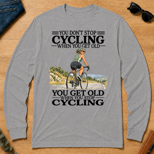 Don't Stop Cycling - sport-grey - LST2D-SportGrey