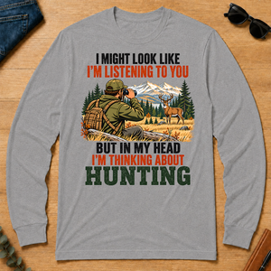 I'm Thinking About Hunting - sport-grey - LST2D-SportGrey
