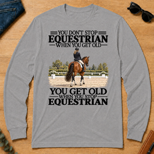 Don't Stop Equestrian - sport-grey - LST2D-SportGrey