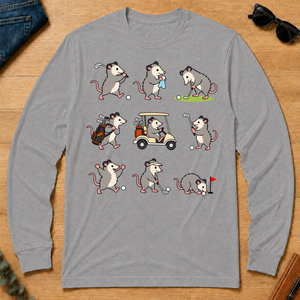 Funny Opossum Golf - sport-grey - LST2D-SportGrey