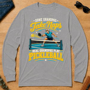 Grandpas Play Pickleball - sport-grey - LST2D-SportGrey