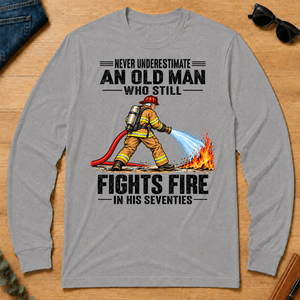 An Old Man Still Fights Fire In His 70s - sport-grey - LST2D-SportGrey