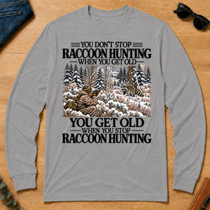 Don't Stop Raccoon Hunting Snow - sport-grey - LST2D-SportGrey