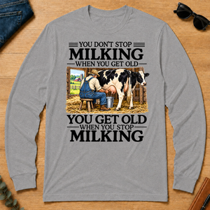 Don't Stop Milking - sport-grey - LST2D-SportGrey