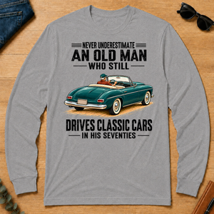 An Old Man Still Drives Classic Cars In His 70s - sport-grey - LST2D-SportGrey