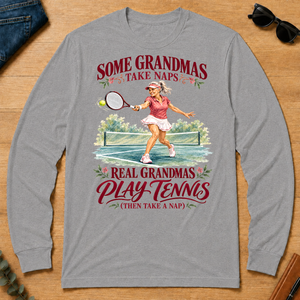 Real Grandmas Play Tennis - sport-grey - LST2D-SportGrey