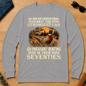Pheasant Hunting Strongest Man In Seventies - sport-grey - LST2D-SportGrey