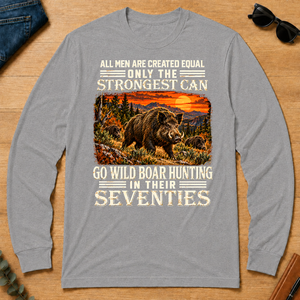 Wild Boar Hunting Strongest Man In Seventies - sport-grey - LST2D-SportGrey