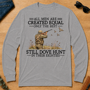 All Men Are Created Equal Dove Hunting 80s - sport-grey - LST2D-SportGrey