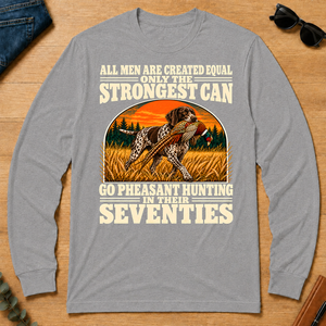 Pheasant Hunting Seventies Vintage - sport-grey - LST2D-SportGrey
