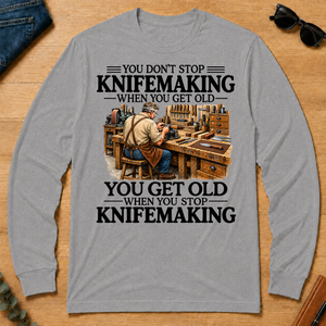 Don't Stop Knifemaking - sport-grey - LST2D-SportGrey