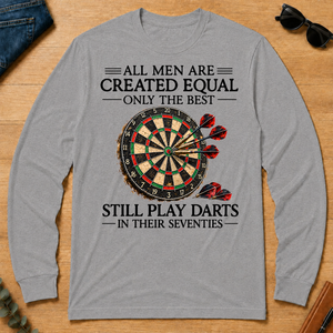 Still Play Darts In 70s - sport-grey - LST2D-SportGrey