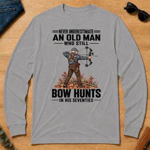 An Old Man Still Bow Hunts In His 70s - sport-grey - LST2D-SportGrey